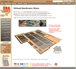 overview of Active Lightning design and development work done for Cox Hardware and Lumber of Houston, TX